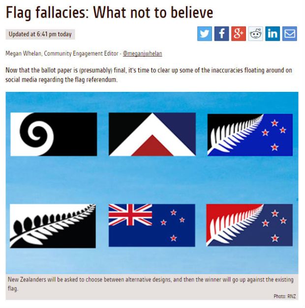 Flag fallacies what not to believe